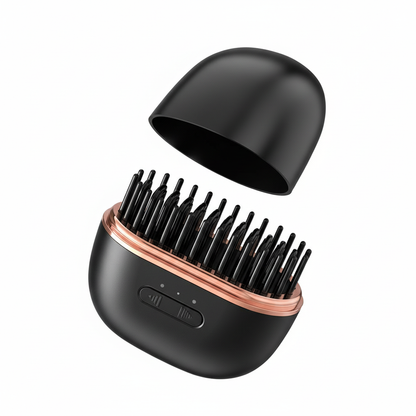 Mini Hair Straightening Comb Wireless Charging Portable Multifunctional Hair Care Not Hurt Hair Styling Comb Hair Straightener